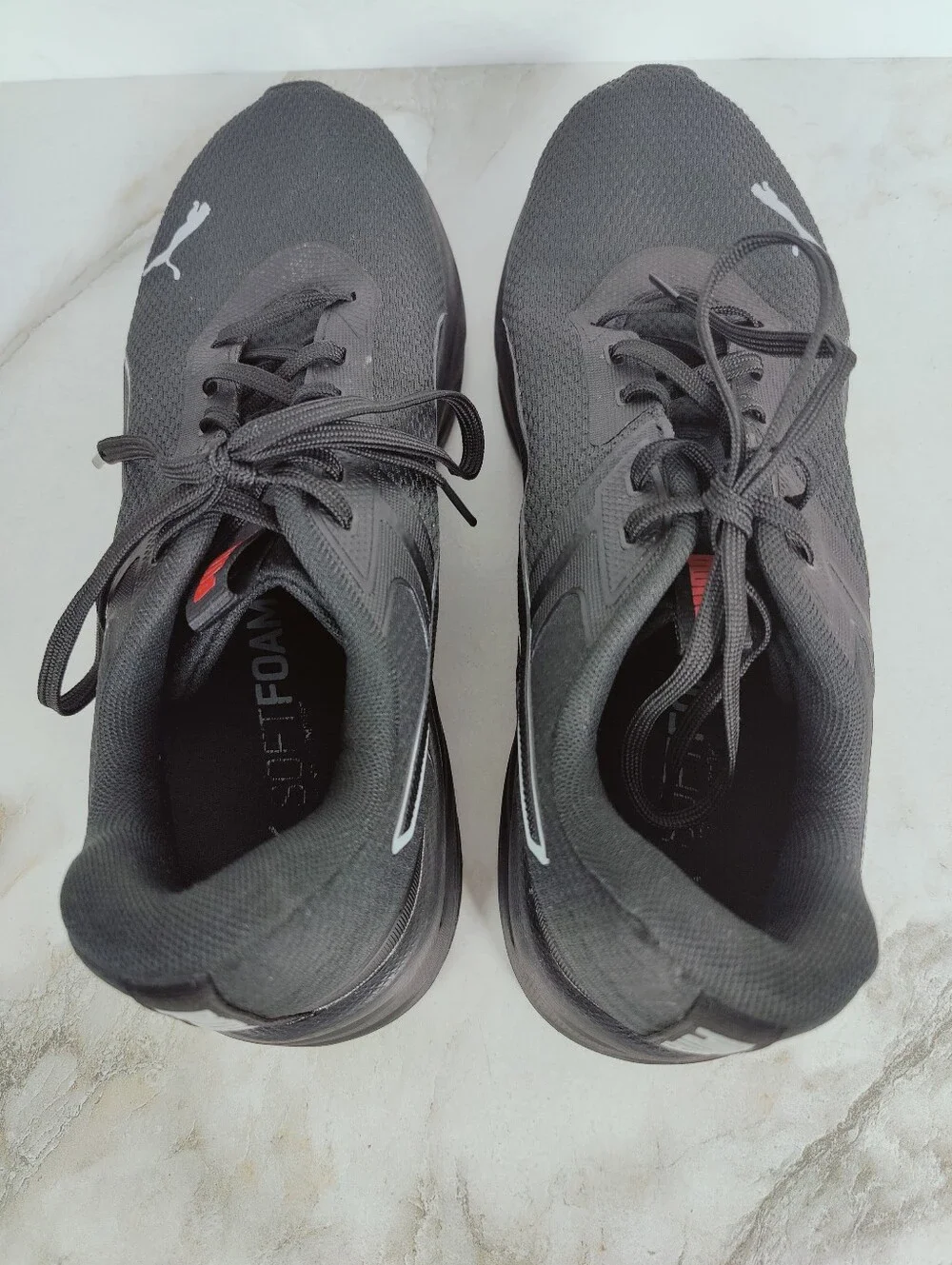 EUC Puma Men's Disperse Sneakers, Black, Sz 12